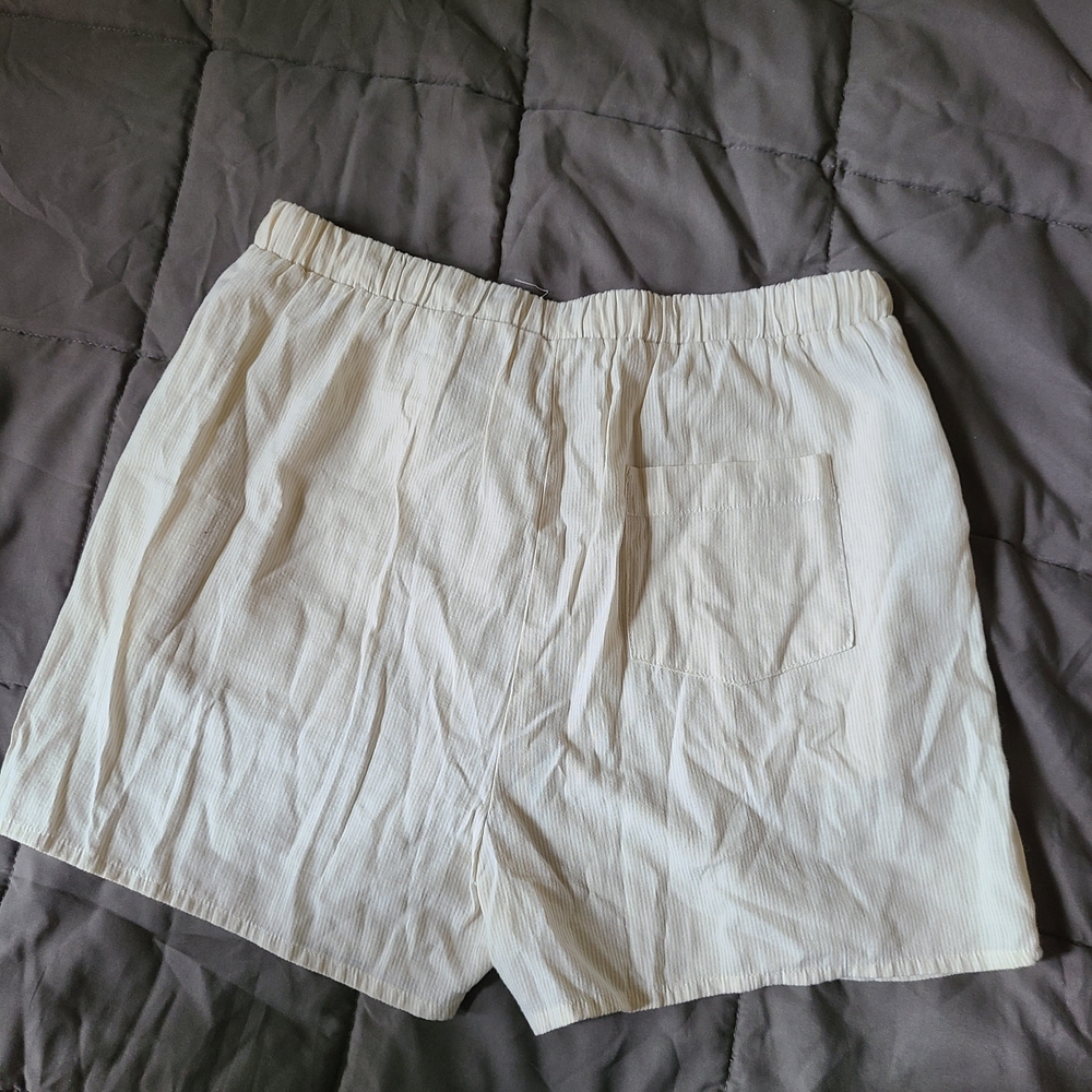 Striped Drawstring Shorts NWOT - Picture 4 of 6